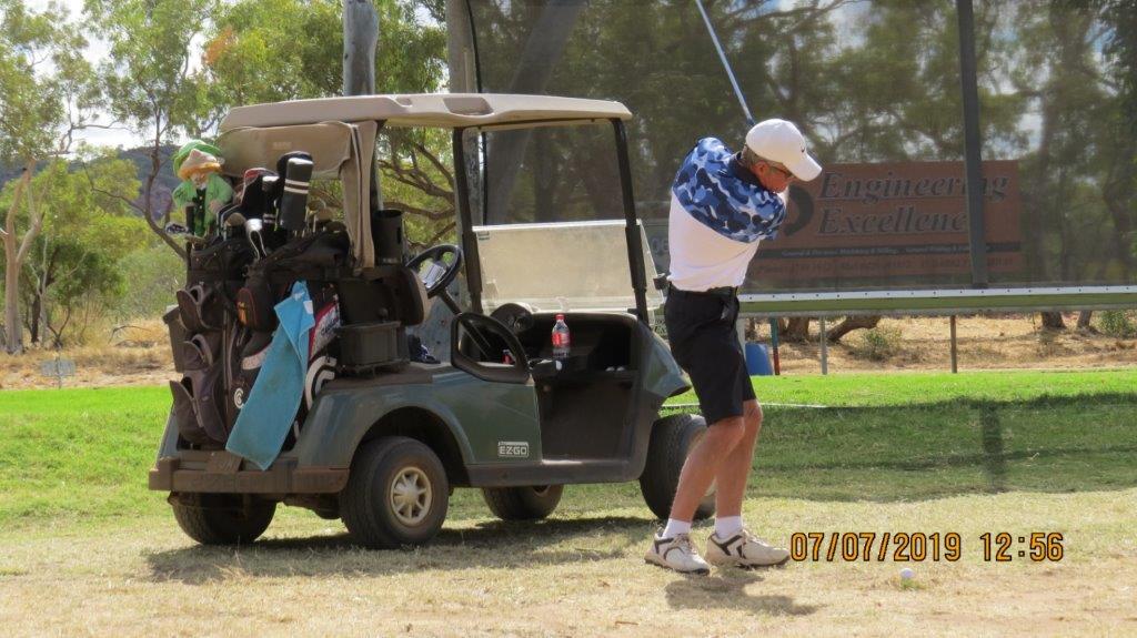 hitting the ball