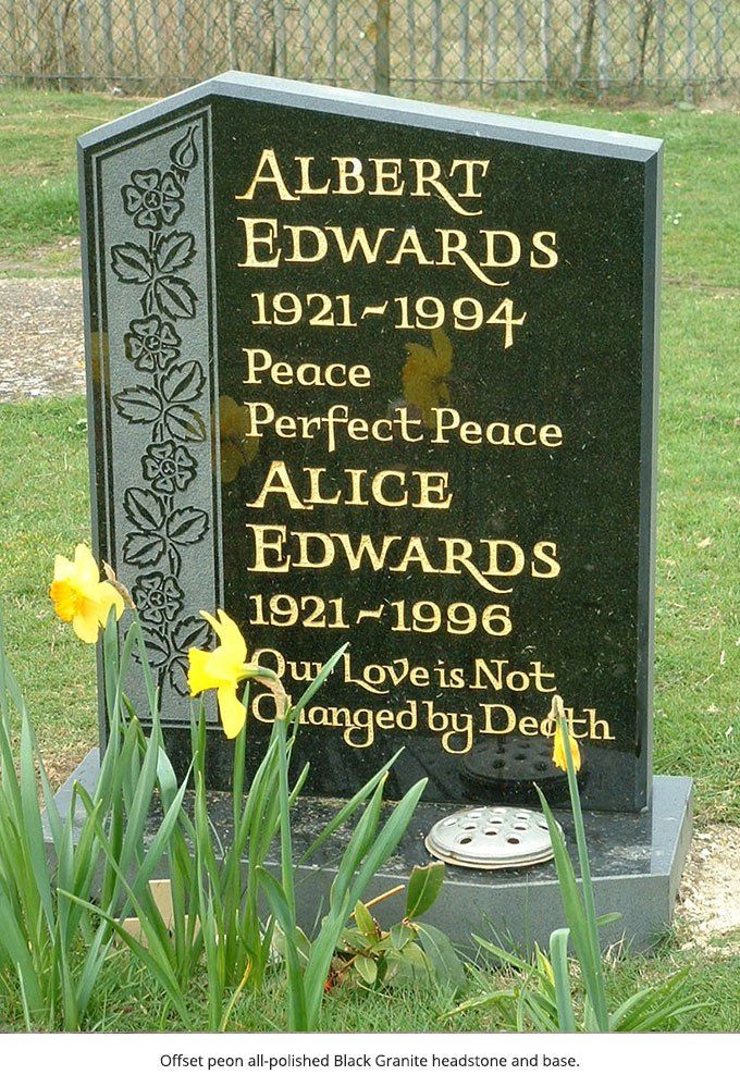 memorial headstone