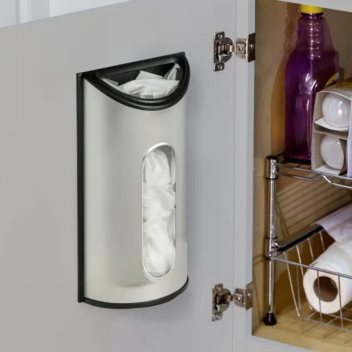 affordable plastic bag organizer from Walmart.