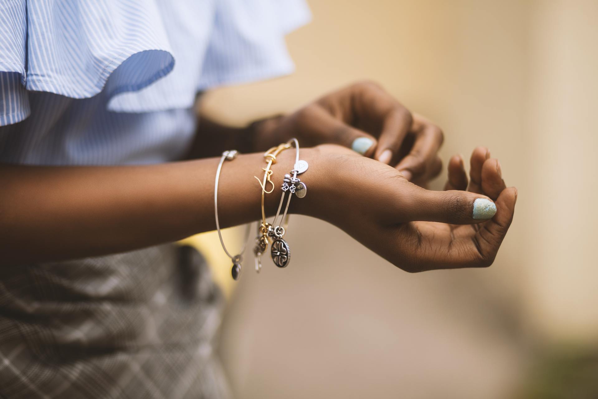 Custom bangles in Virginia Beach