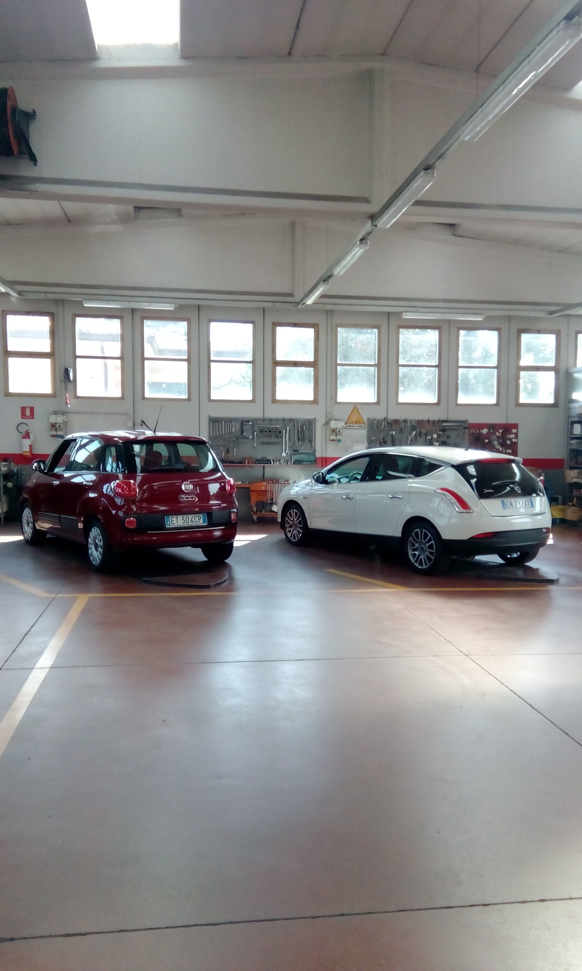 Auto in officina