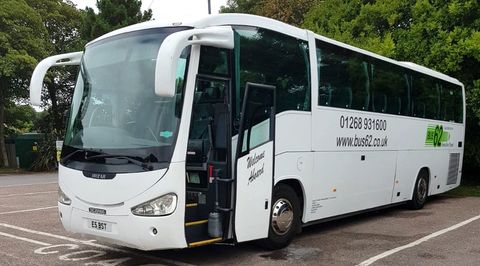 partial view of the bus
