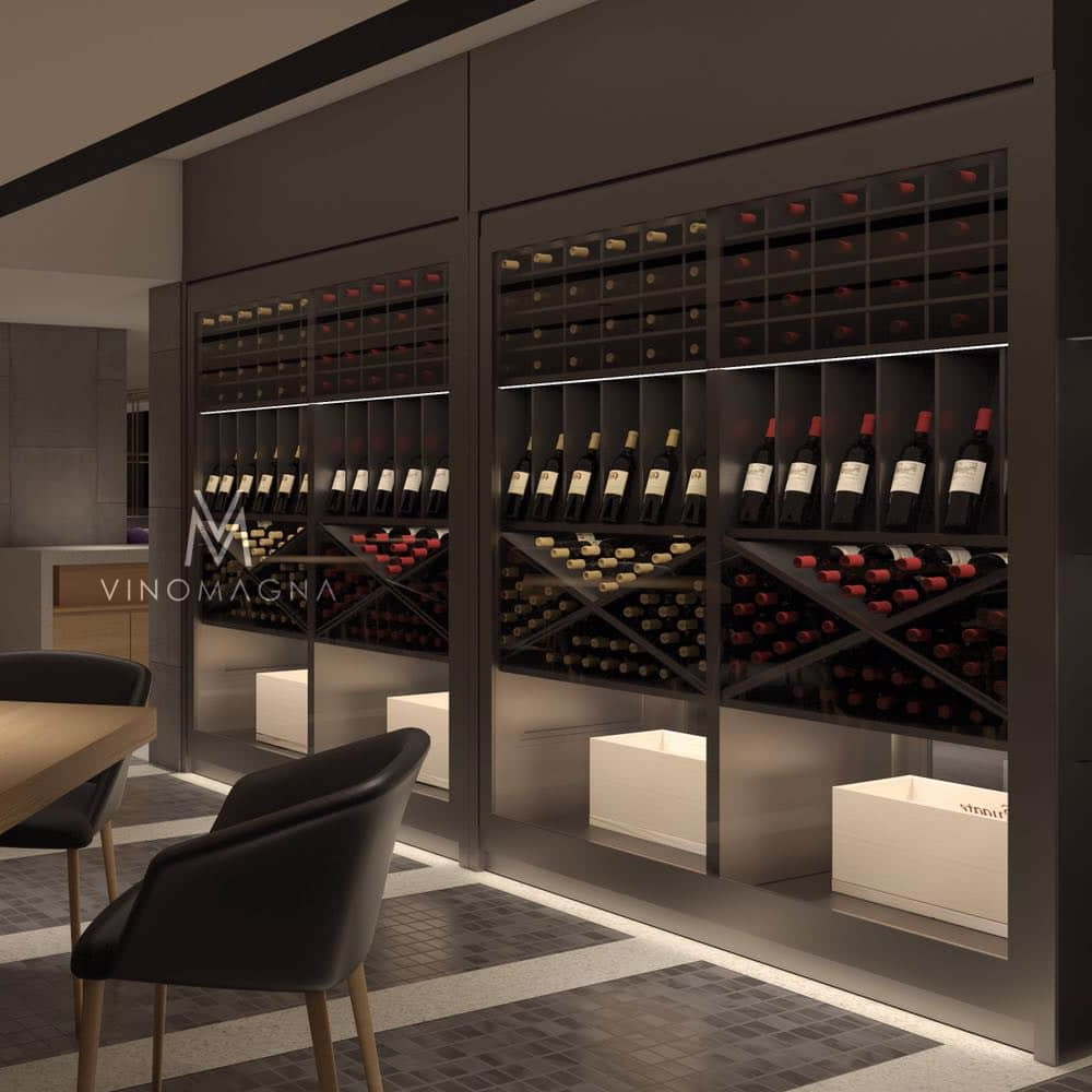 Custom Restaurant Wine Display Vinomagna Custom Restaurant Wine Display Vinomagna
