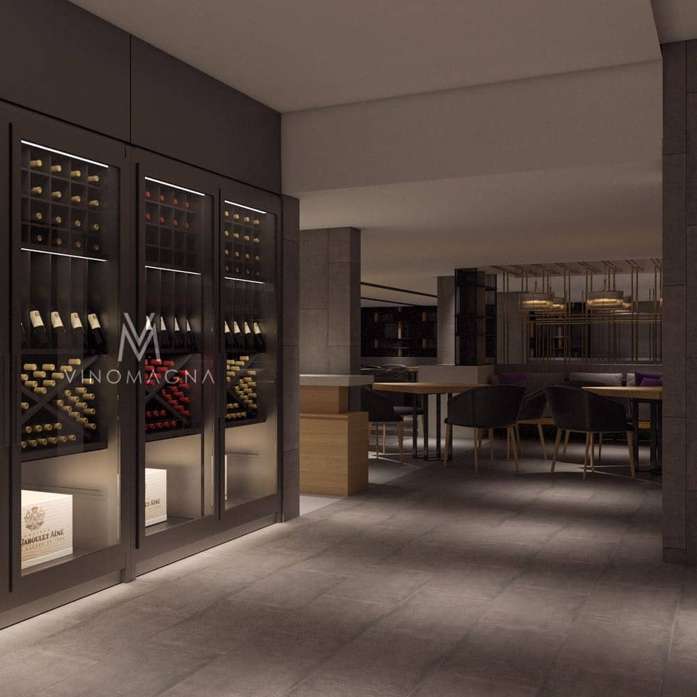Custom Restaurant Wine Display Vinomagna Custom Restaurant Wine Display Vinomagna