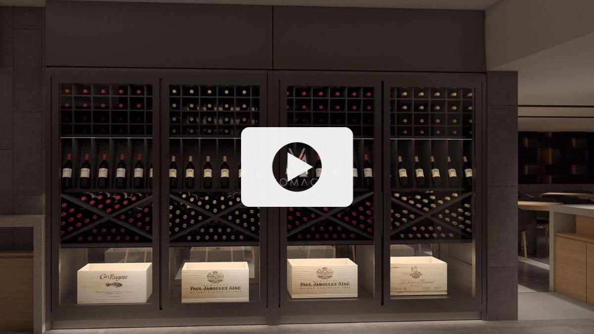 Custom Restaurant Wine Display Custom Restaurant Wine Display
