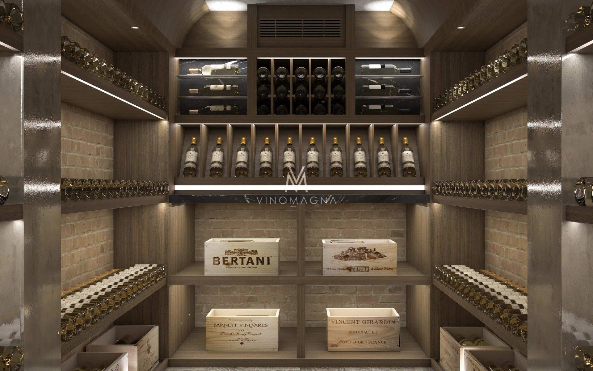 White Wine Cellar Back Vinomagna