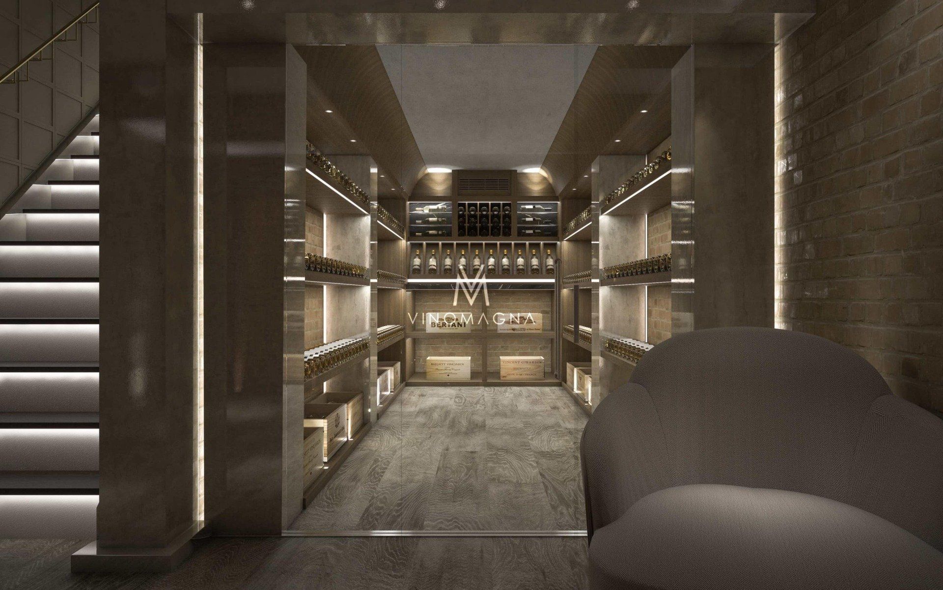 White Wine Cellar Back Vinomagna