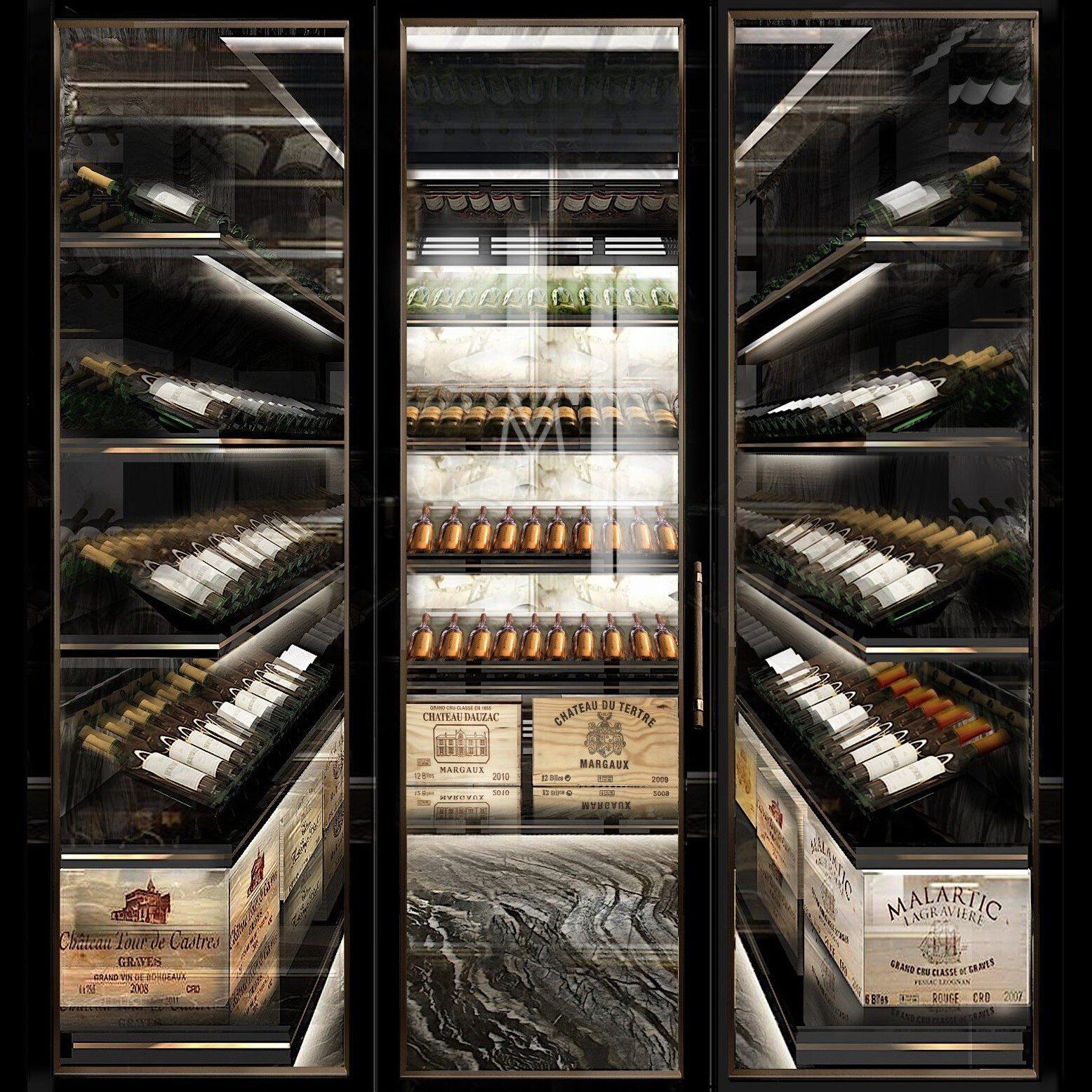 Vinomagna walk-in wine room Vinomagna walk-in wine room