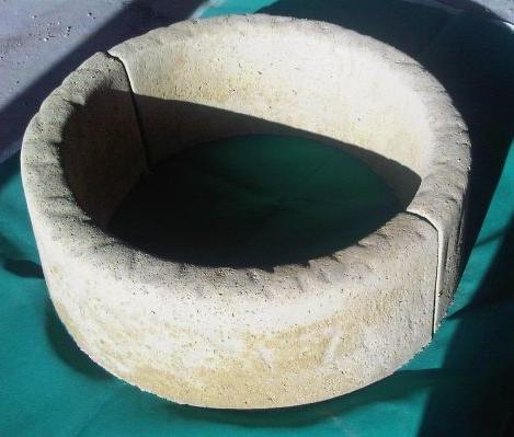 cordolo in cemento per bordure piante