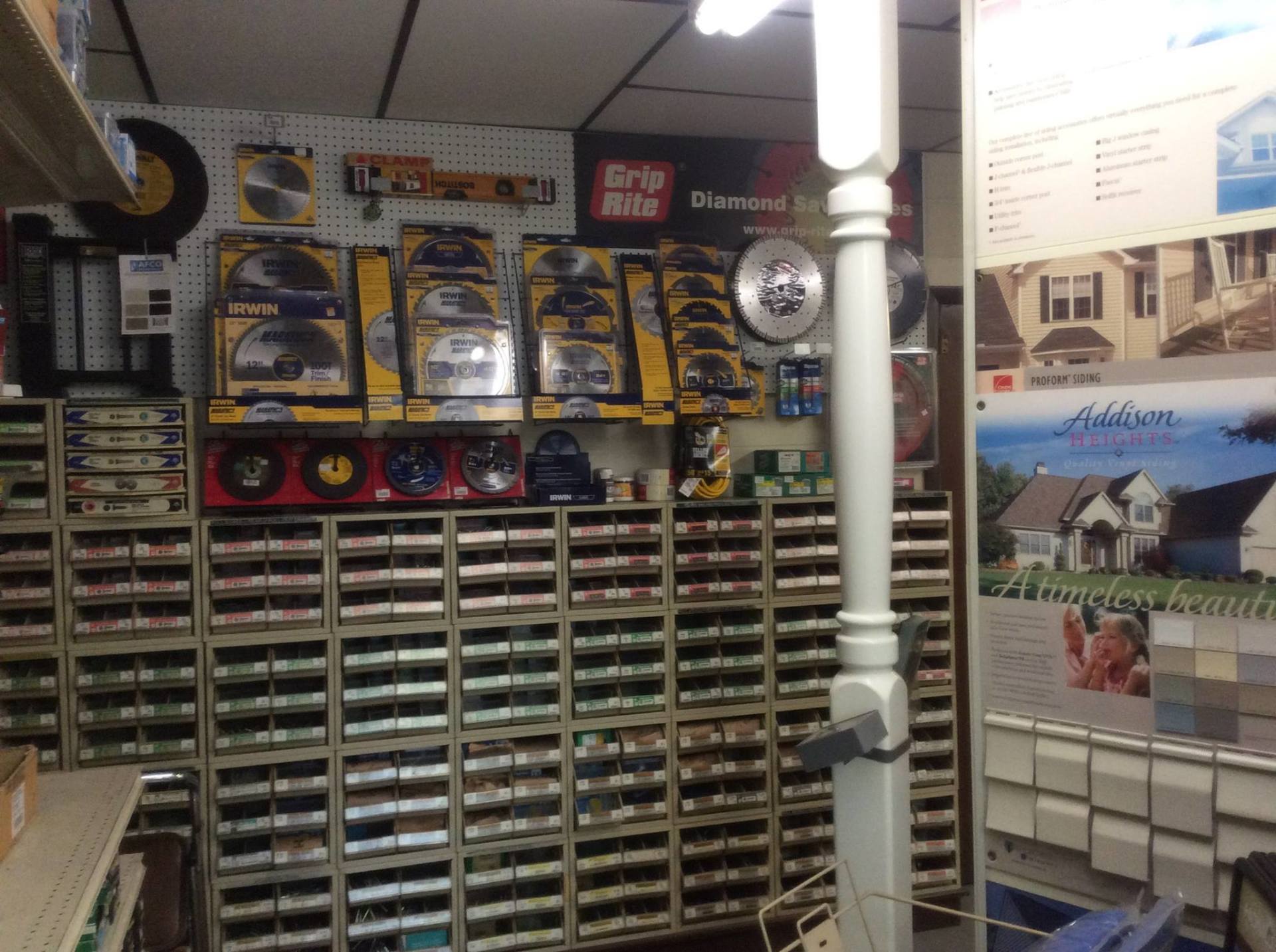 Products inside the store - Lumber Cutting in Shreve, OH