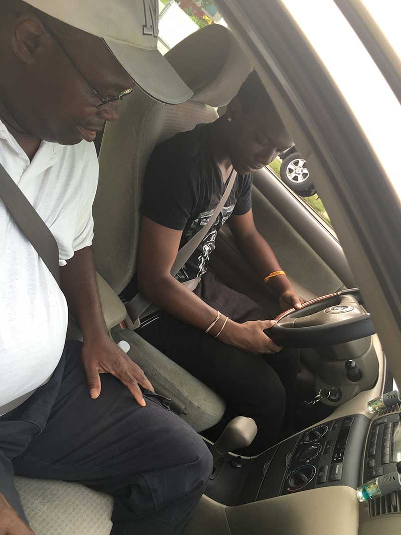 instructing student - Driving School in Dumont ,NJ