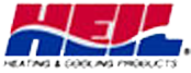 Logo for HEIL Heating & Cooling Products. Red 