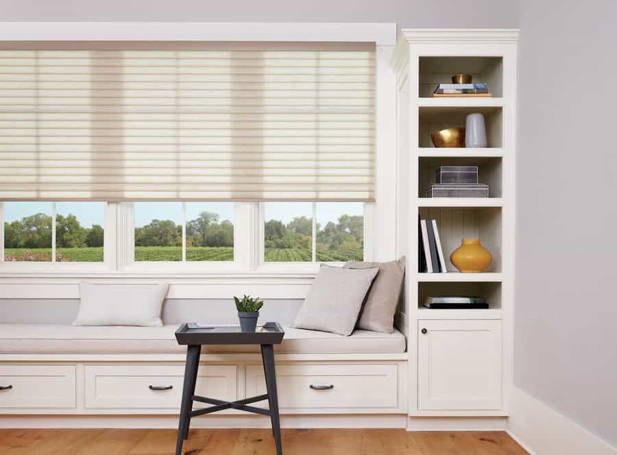 Bedroom in Enumclaw, WA with cellular shades installed