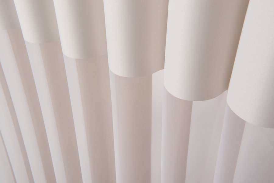 Close up of Luminette sheers from Hunter Douglas