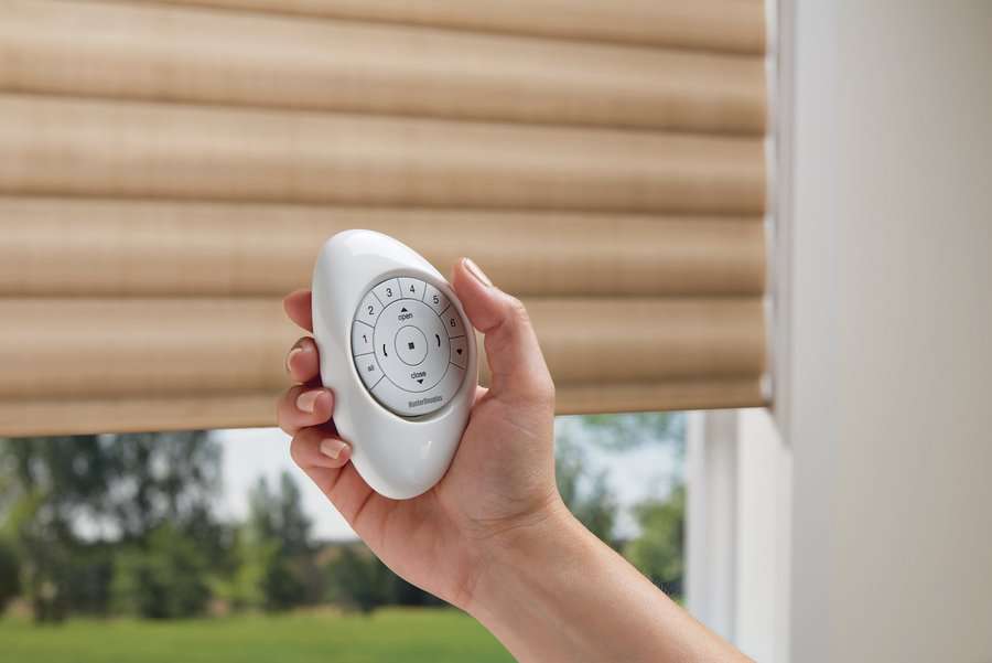 Remote control for the Hunter Douglas Pirouette shade