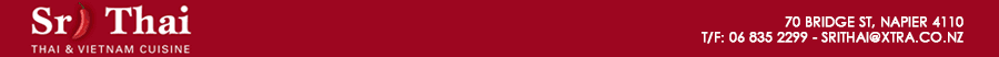 Sri Thai Restaurant footer