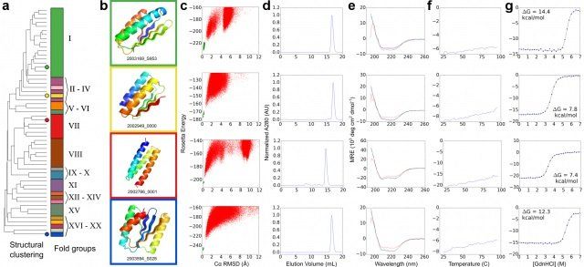 results rosetta fold.it paper in Nature de novo protein design