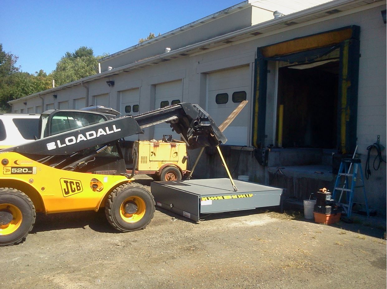 Construction management team working on a project in Branford, CT