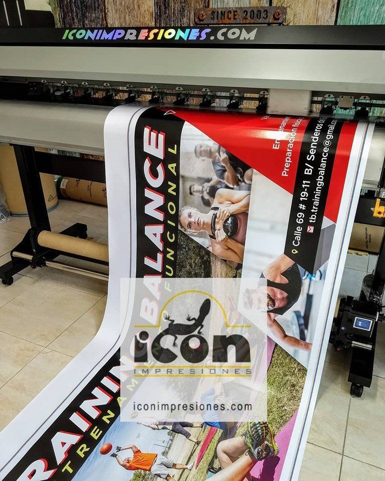 Impresiones en lona banner para publicidad exterior