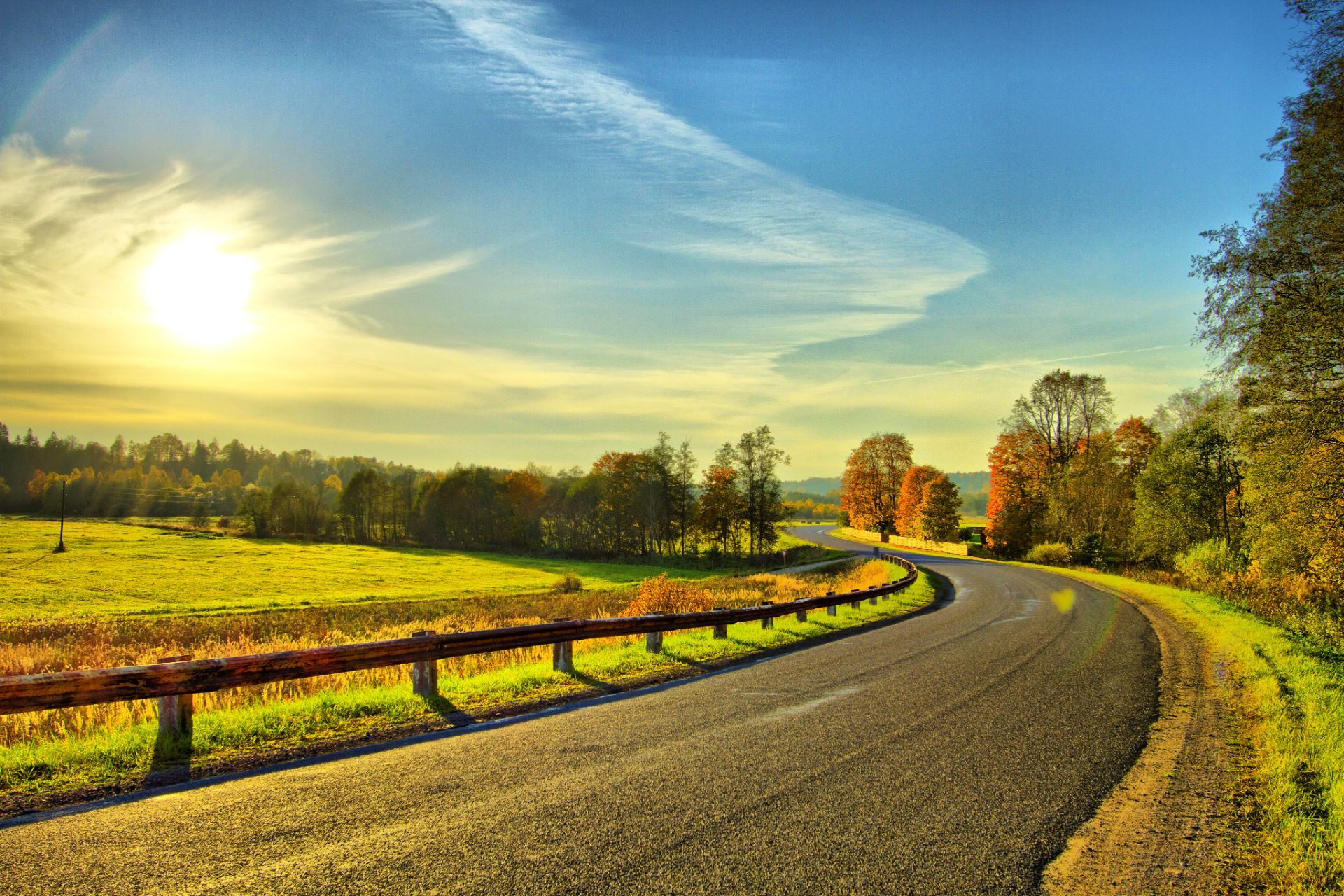 Strada di campagna