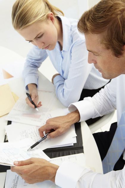 Going over insurance claims in Hinesville, GA