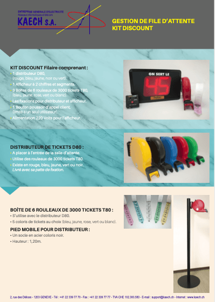 couverture brochure Kit is 902C / D900