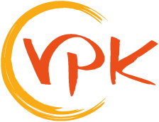Ein Logo für YPK mit einem gelben Kreis darum