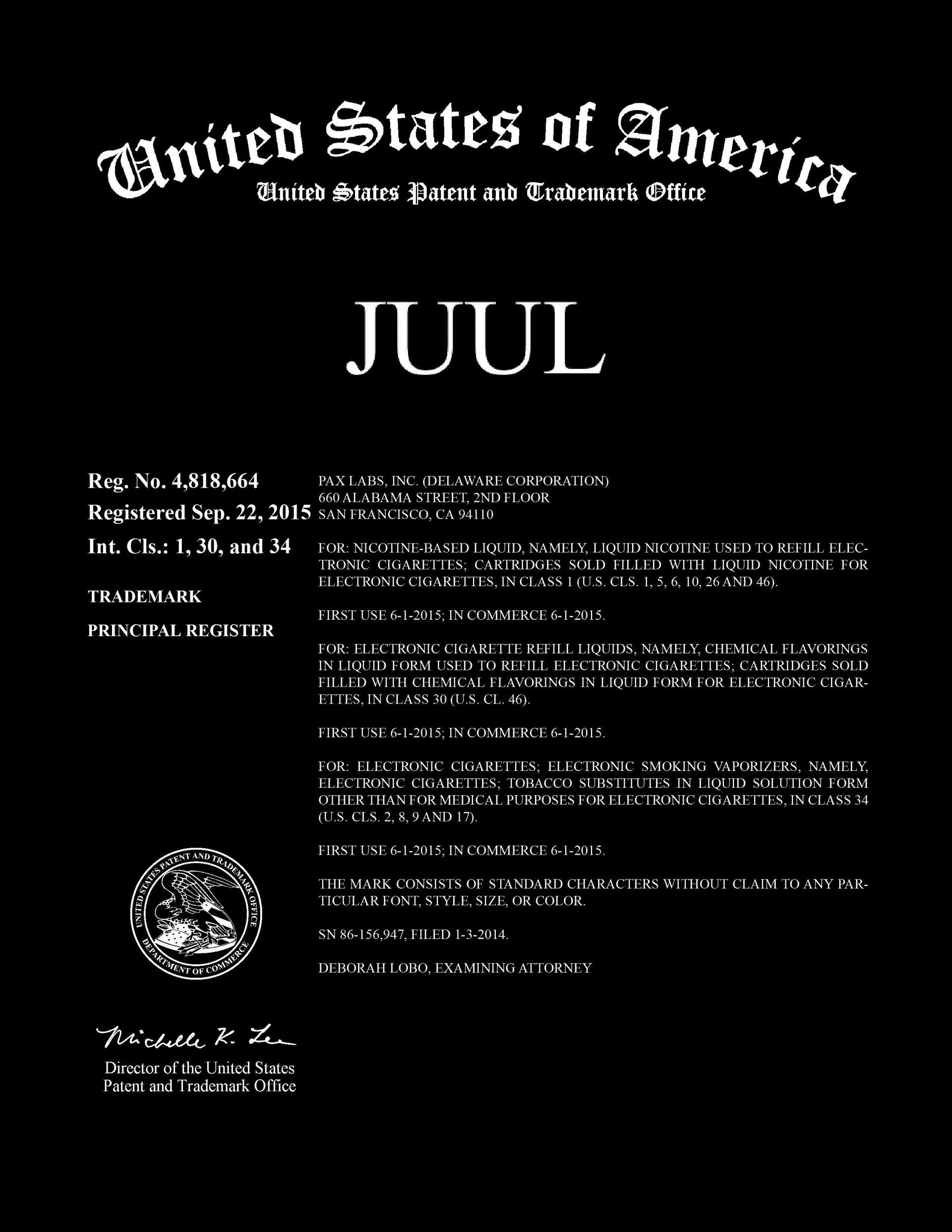 Patent for 