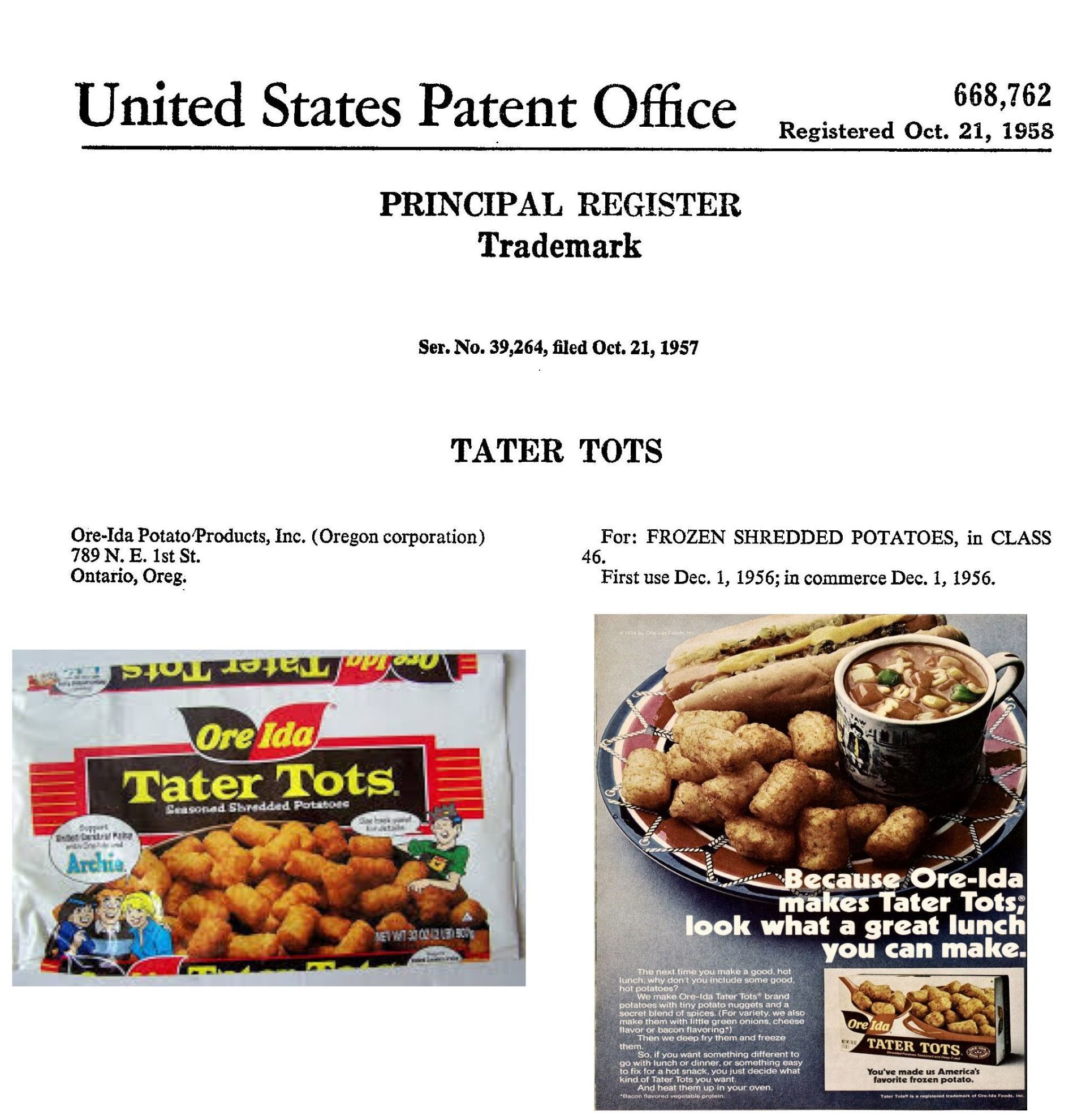 Patent document with 