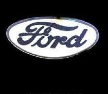 Ford logo, oval with the word 
