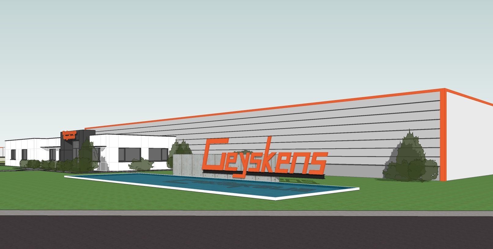 renovatie industriebouw Aarschot - Cartonage Geyskens Architect Industriebouw - Architectengroep Janssens