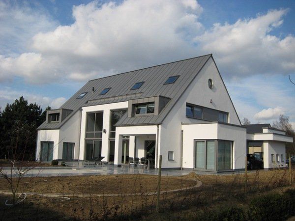 Moderne villa met zwembad in verkaveling in Langdorp - buiten 10 - Architectengroep Janssens