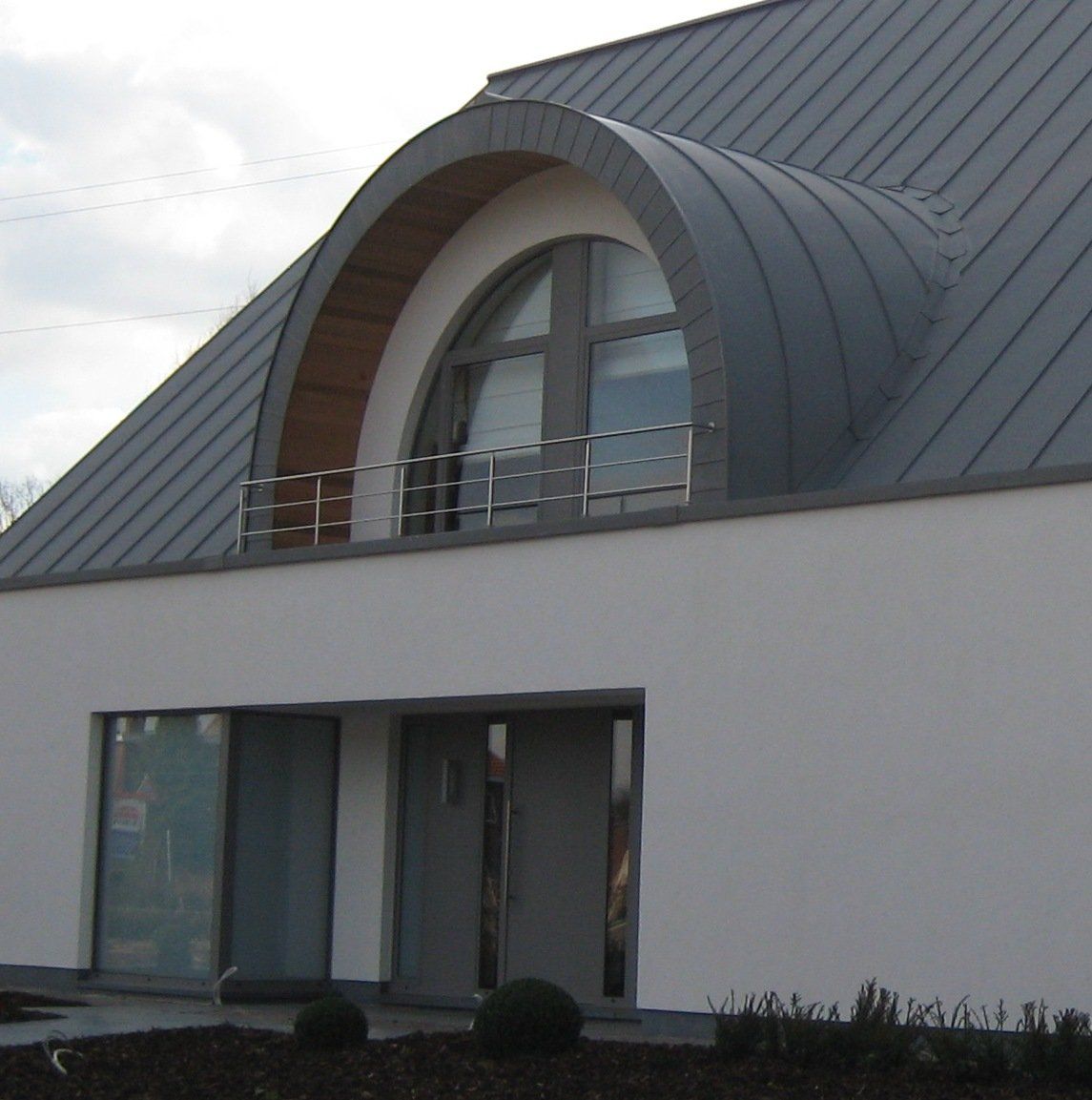 Moderne villa met zwembad in verkaveling in Langdorp - buiten 3 - Architectengroep Janssens
