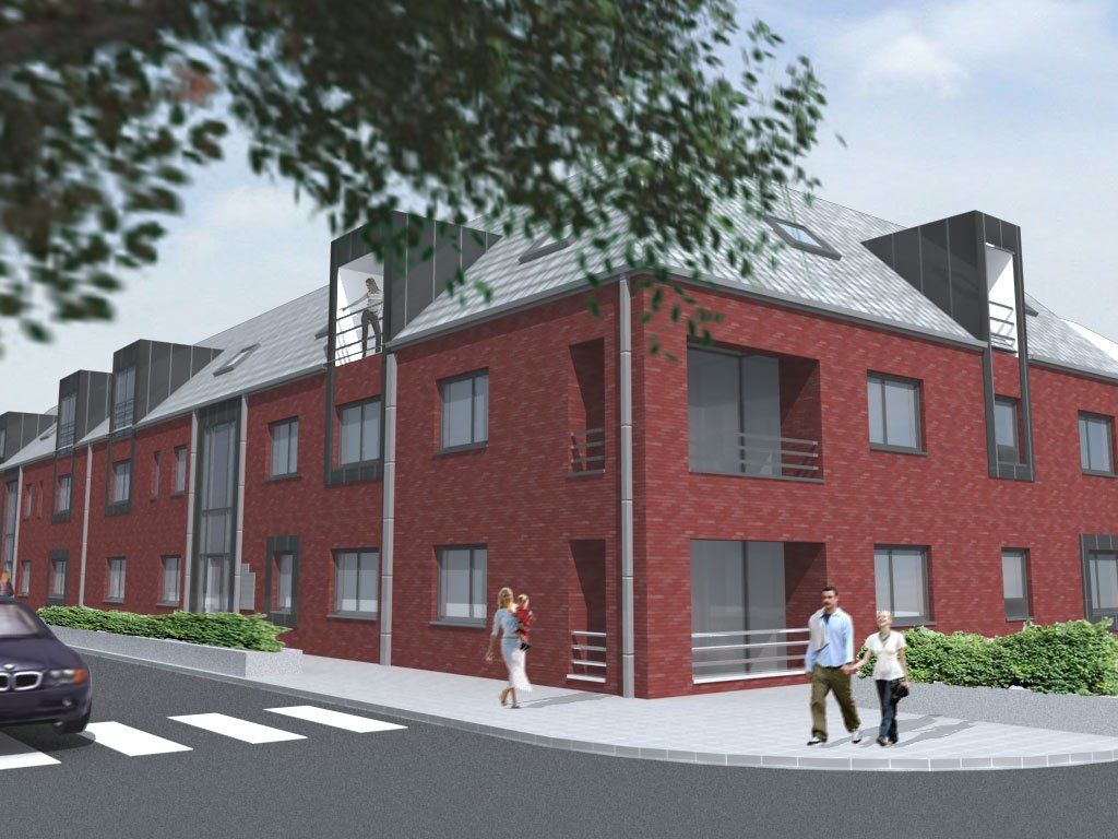 Nieuwbouw appartementen Tessenderlo - Architectengroep-Janssens