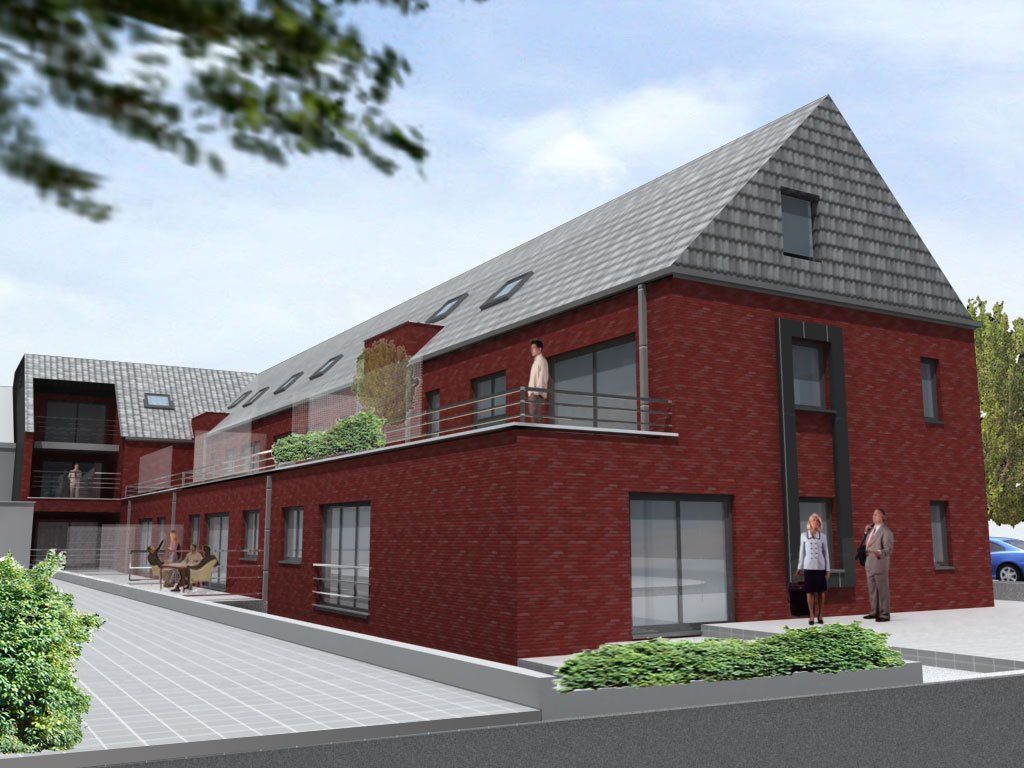 Architect Appartementen bouw Tessenderlo - Architectengroep Janssens