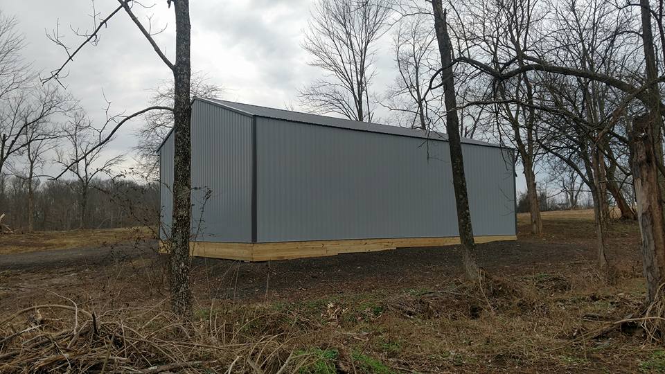 gray shed
