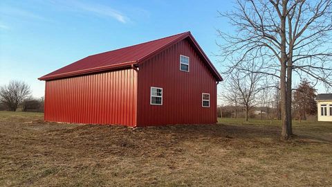 metal framed building with metal siding