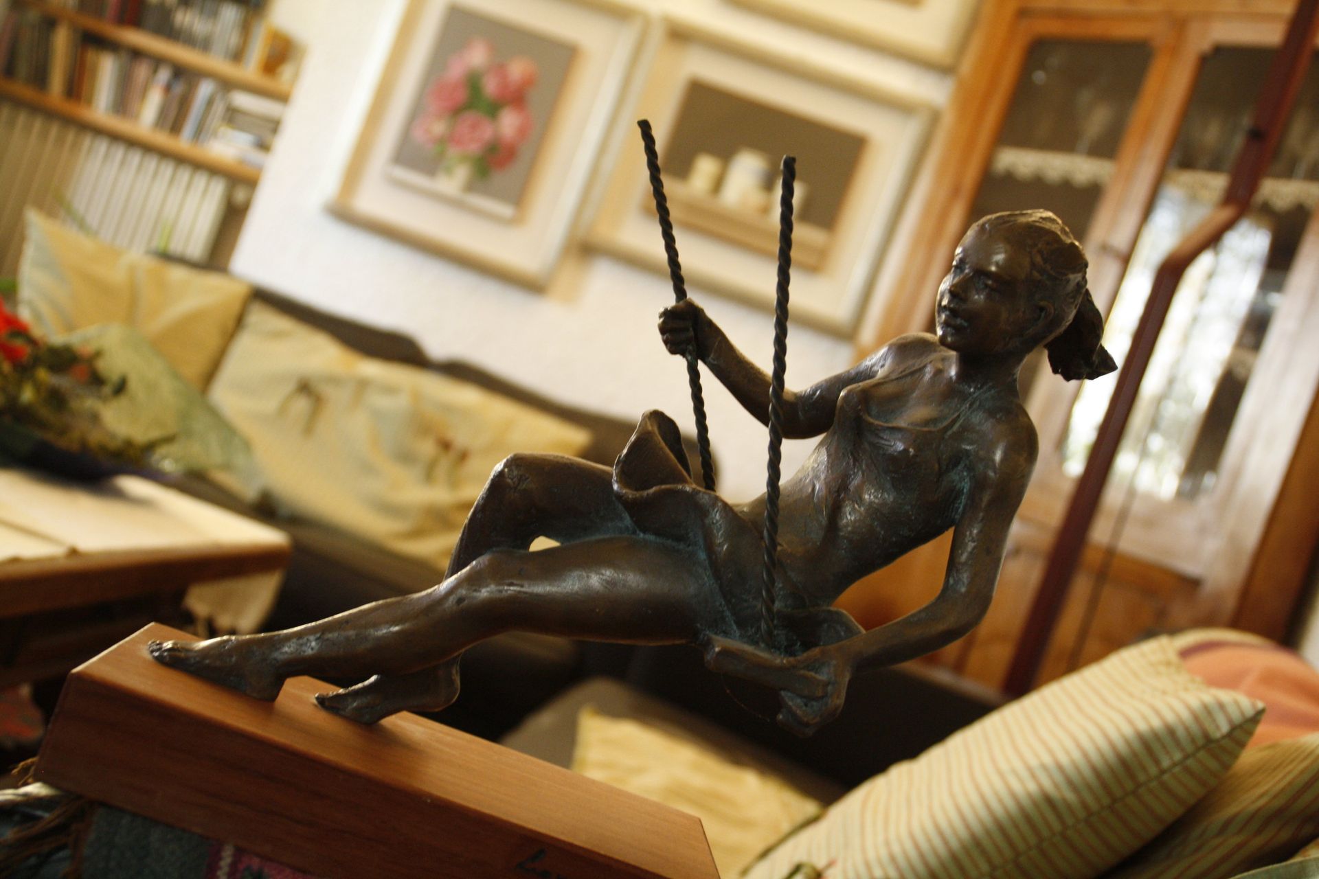 statuetta nel salotto