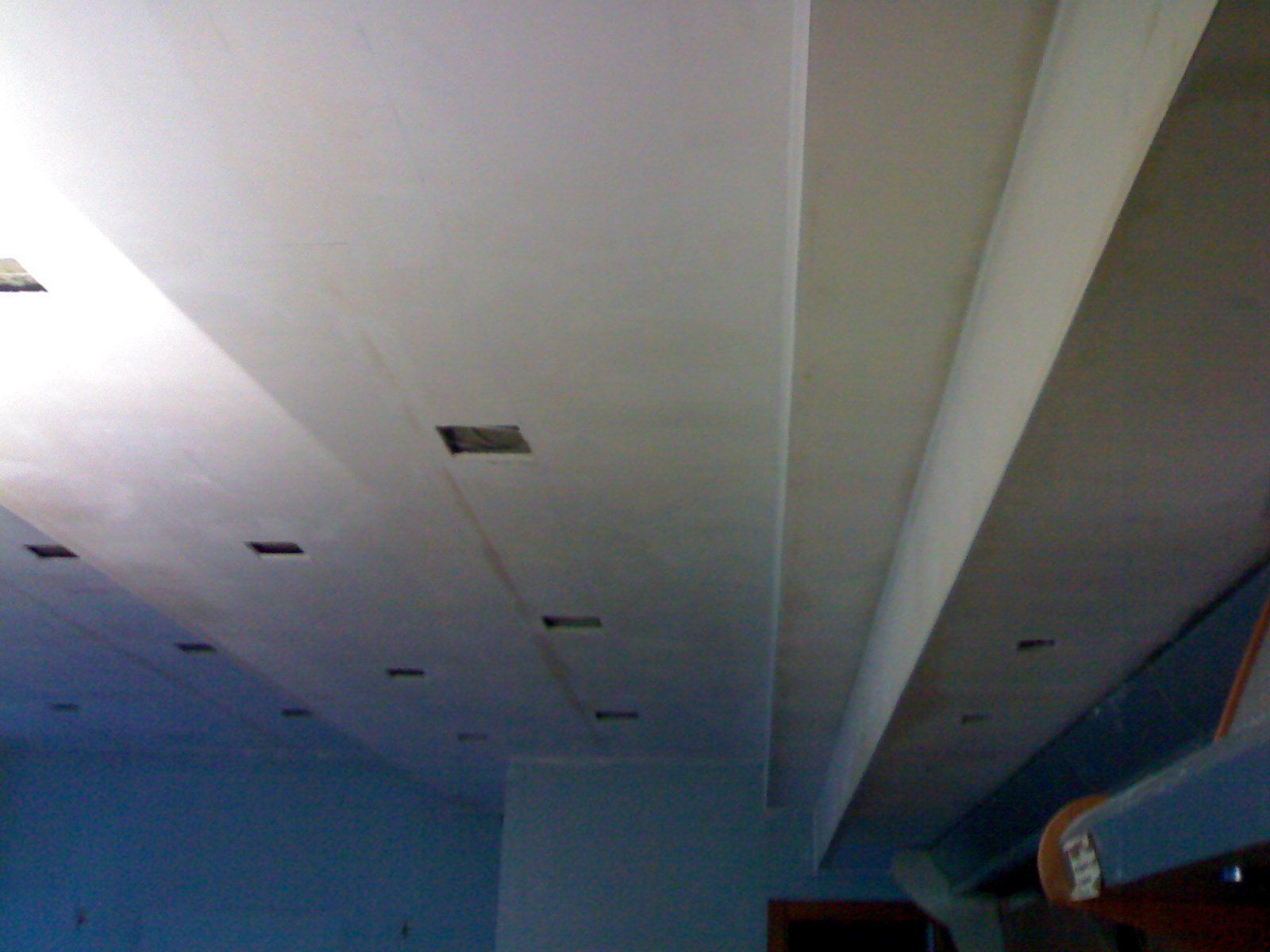 decorazione soffitto blu