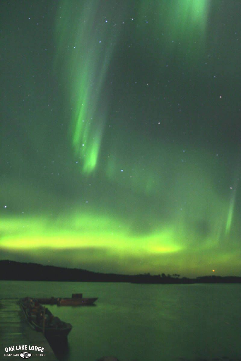 Northern Lights taken on a fly-in fishing trip to Canada.