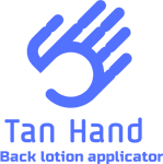Tan Hand back lotion applicator Tan Hand back lotion applicator