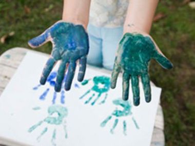 Toddler Hands with Paint - Preschool Teaching Services in Quincy, MA Toddler Hands with Paint - Preschool Teaching Services in Quincy, MA