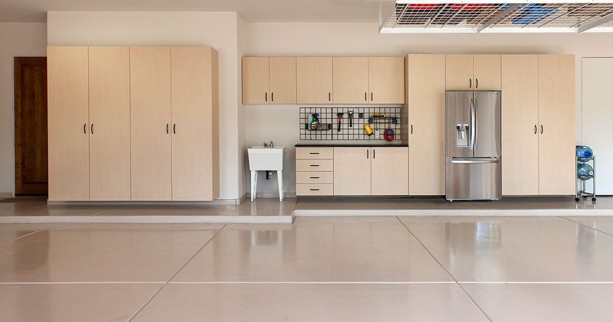 Raffia Epoxy Garage Flooring