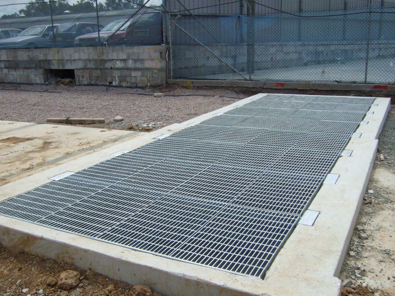installed residential Drainage system