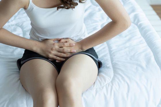 Woman Experiencing Pelvic Pain — St Michael, BB — Pro Med Inc. Woman Experiencing Pelvic Pain — St Michael, BB — Pro Med Inc.