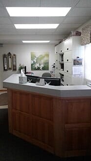 front desk - dental office in Faribault, MN
