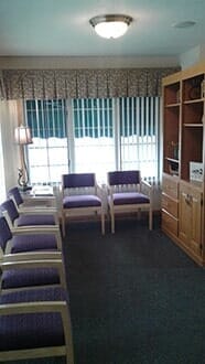 waiting area - dental office in Faribault, MN