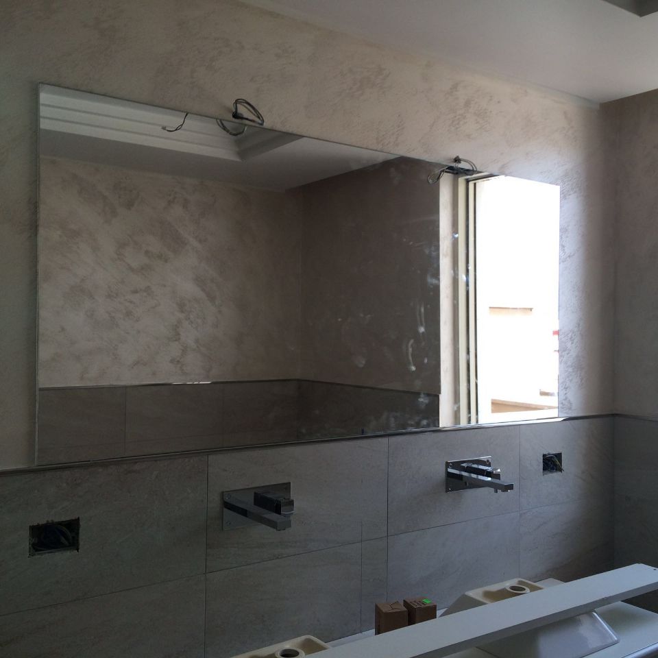 specchio rettangolare per stanza da bagno