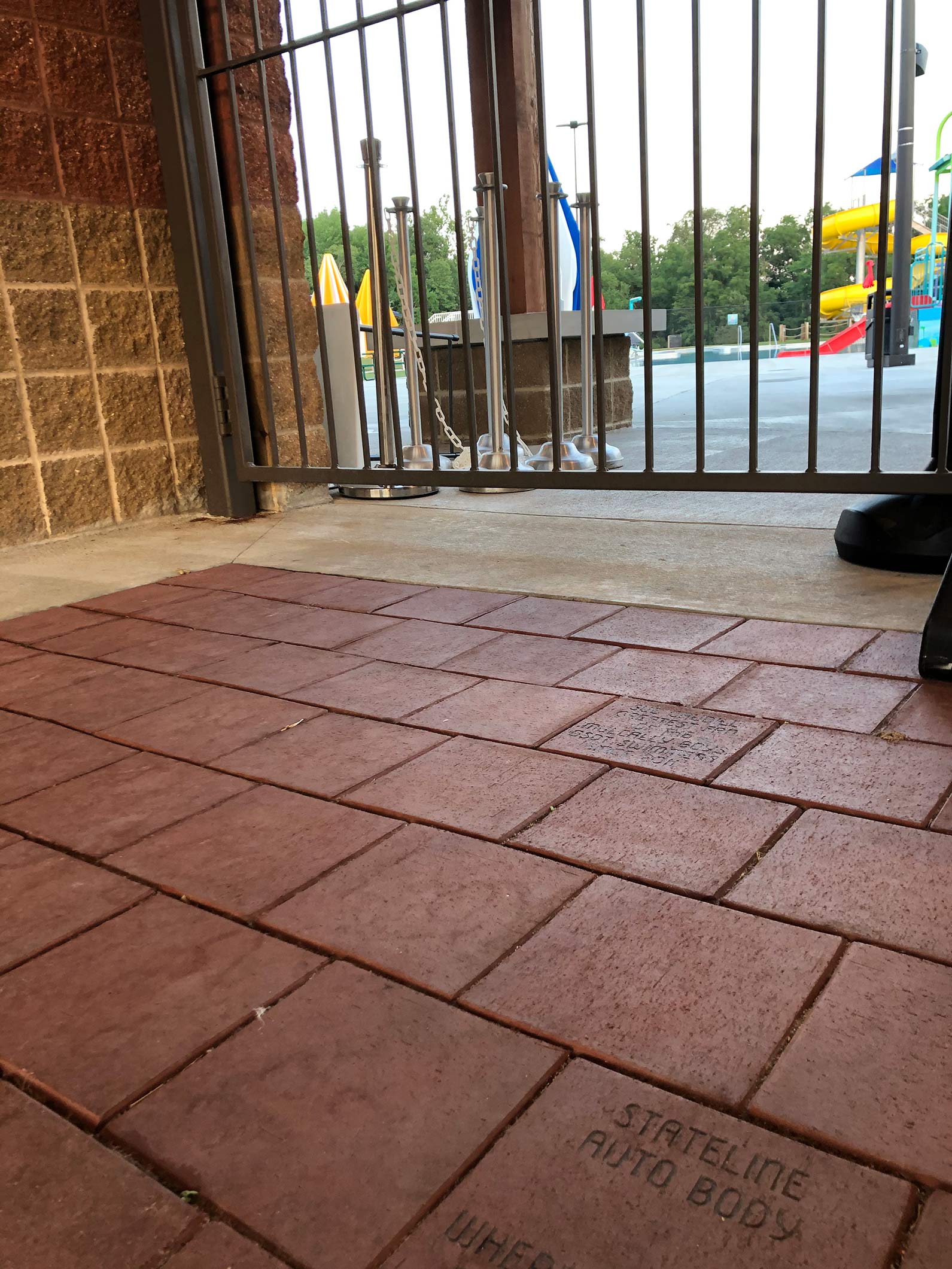 Business Name Written on Tile — Oxford, OH — Stateline Auto Body