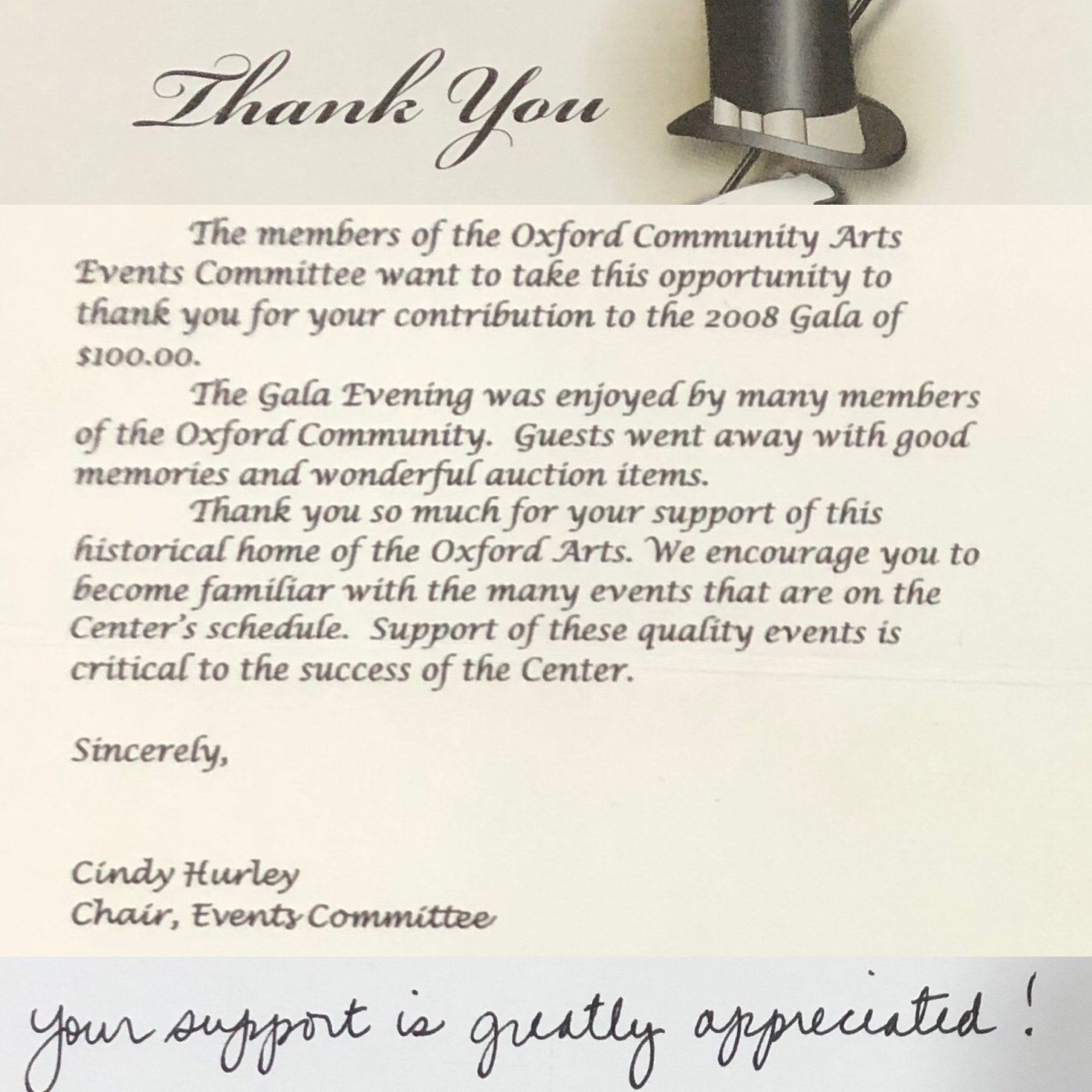 Appreciating a Support — Oxford, OH — Stateline Auto Body